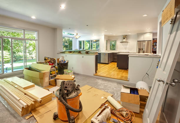 Professional Kitchen Flooring technician working in Dublin, OH